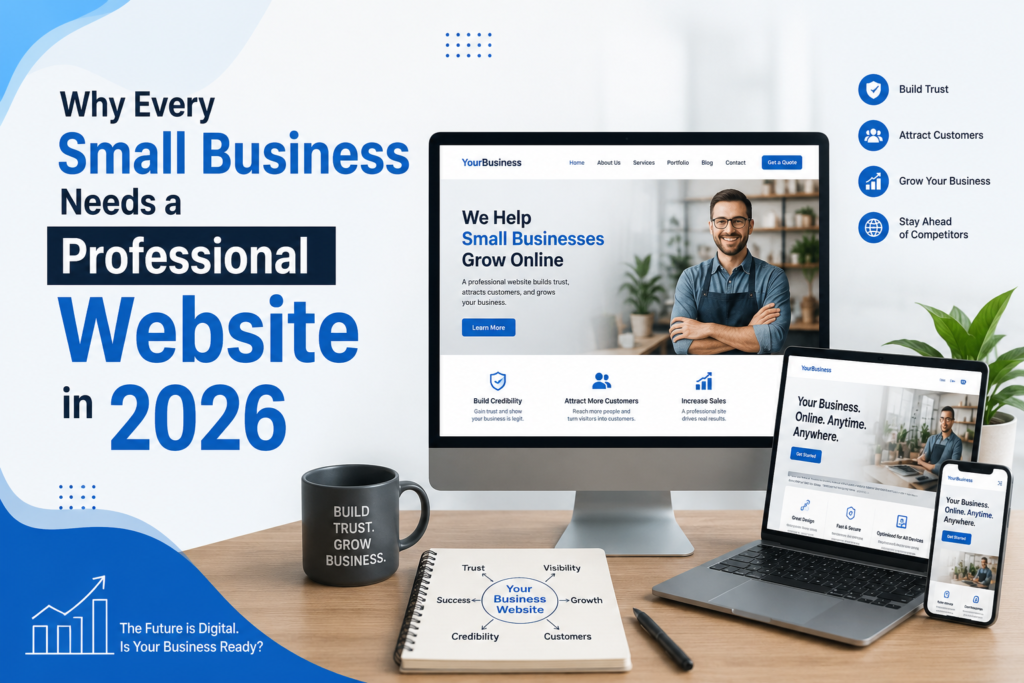 Why Every Small Business Needs a Professional Website in 2026
